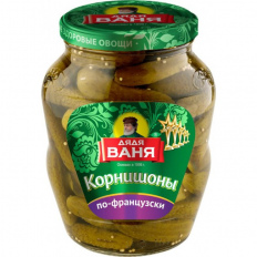 Корнишоны Дядя Ваня По-французски